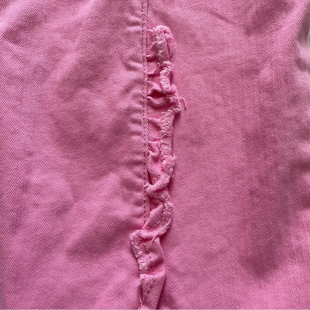 Crown & Ivy Pink High-Rise Skinny‎ Crop Jeans, 14